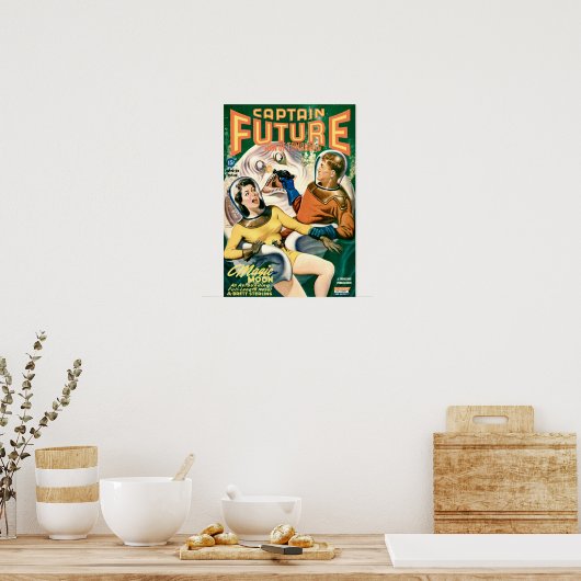 Poster Captain Future (Cuisine)