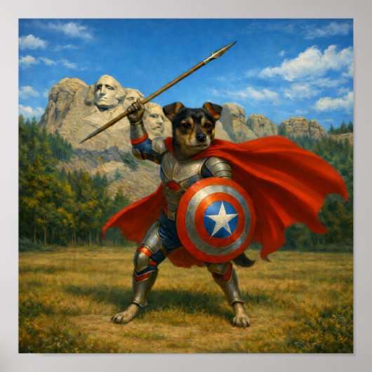 Poster "Captain Louie" (Devant)