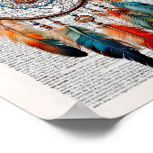 Poster Capteur de rêves - Création d'une page de dictionn (Coin)