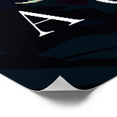 Poster captivant du parc national Acadia (Coin)