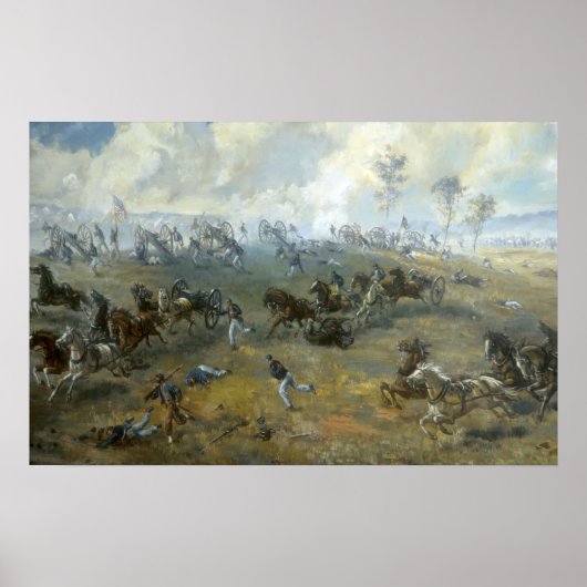 Poster Capture de la batterie de Rickett - 1964 (Devant)