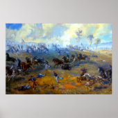 Poster Capture de la batterie de Ricketts Sidney E. King  (Devant)