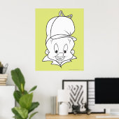 Poster Capture de la tête ELMER FUDD™ (Bureau à domicile)