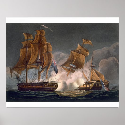 Poster Capture de La Tribune, 8 juin 1796, gravée par (Devant)