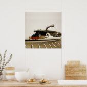 Poster Capture de macro de cartouche - (Cuisine)