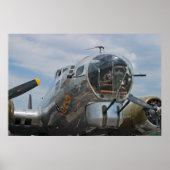 Poster Capture d'écran avant d'un gunner B-17G SuperFortr (Devant)