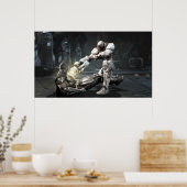 Poster Capture d'écran : Batman vs Cyborg (Cuisine)