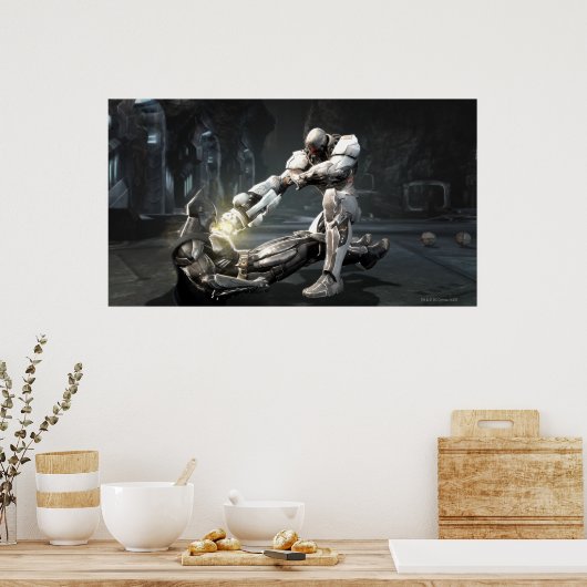 Poster Capture d'écran : Batman vs Cyborg (Cuisine)