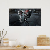 Poster Capture d'écran : Cyborg vs Batman (Cuisine)