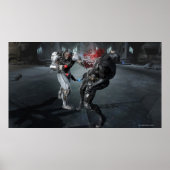 Poster Capture d'écran : Cyborg vs Batman (Devant)