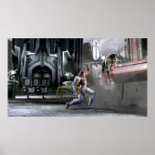 Poster Capture d'écran : Cyborg vs Nightwing (Devant)