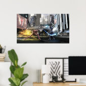 Poster Capture d'écran : Flash vs Nightwing (Bureau à domicile)