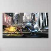 Poster Capture d'écran : Flash vs Nightwing (Devant)