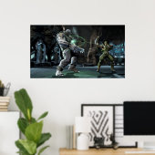 Poster Capture d'écran : Grundy vs Green Arrow (Bureau à domicile)