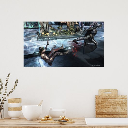 Poster Capture d'écran : Harley vs Batman (Cuisine)