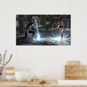 Poster Capture d'écran : Nightwing vs Flash (Cuisine)
