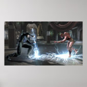 Poster Capture d'écran : Nightwing vs Flash (Devant)