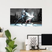 Poster Capture d'écran : Nightwing vs harley (Bureau à domicile)