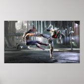 Poster Capture d'écran : Wonder Woman vs Cyborg (Devant)