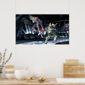 Poster Capture d'écran : Wonder Woman vs Green Arrow (Cuisine)