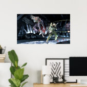 Poster Capture d'écran : Wonder Woman vs Green Arrow (Bureau à domicile)