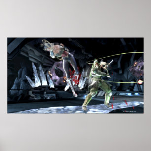 Poster Capture d'écran : Wonder Woman vs Green Arrow