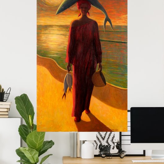 Poster Capture du soir (Bureau à domicile)