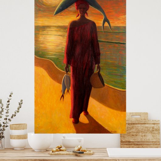 Poster Capture du soir (Cuisine)