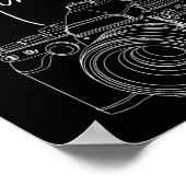 Poster Capture Moment Camera Photographe (Coin)