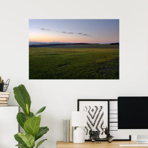 Poster Capture the calm of day's end.
