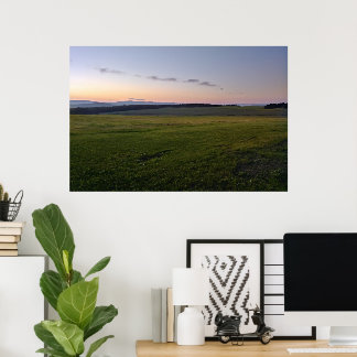 Poster Capture the calm of day's end.