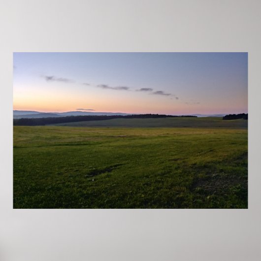Poster Capture the calm of day's end. (Devant)