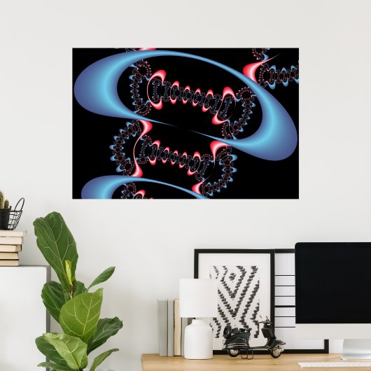 Poster Capturer La Fréquence (Bureau à domicile)