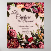 Poster Capturer le signe Mariage du moment (Devant)