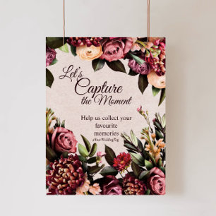 Poster Capturer le signe Mariage du moment