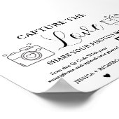 Poster Capturez le Carte photo de carte de code QR Love M (Coin)