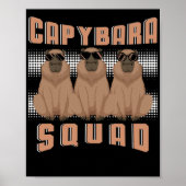 Poster Capybara (Devant)