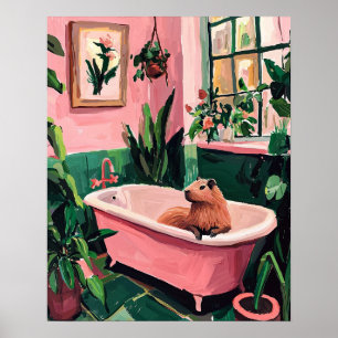 Poster capybara