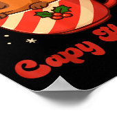 Poster Capybara Christmas Shirt, Funny Capy Holidays  (Coin)