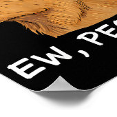 Poster Capybara Ew People Christmas Funny Sarcastic Humor (Coin)