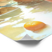 Poster Capybara géante - Illustration de source chaude (Coin)