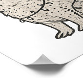 Poster Capybara Smoking Christmas Ugly Cigarette Gen Z  (Coin)