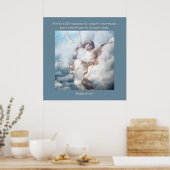 Poster Car il commandera ses anges à ton sujet. (Cuisine)