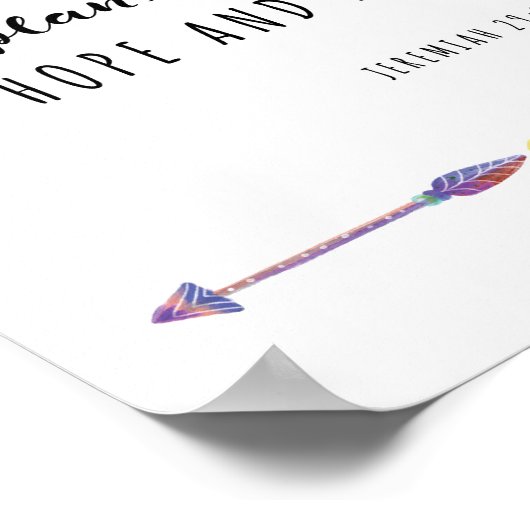 Poster Car je connais les plans que j'ai pour vous Imprim (Coin)