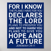 Poster Car Je Connais Les Plans Que J'Ai Pour Vous, Jérém (Devant)