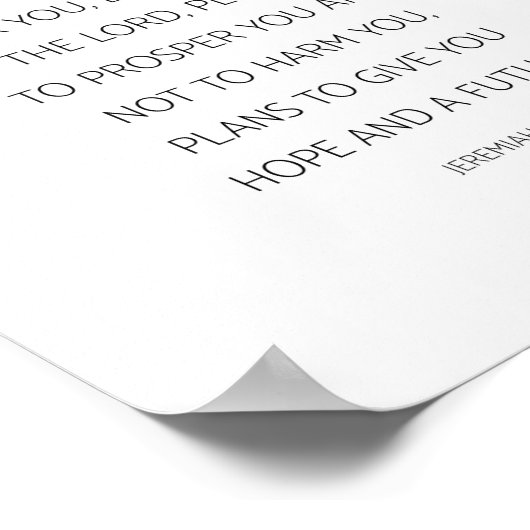 Poster Car Je Connais Les Plans Que J'Ai Pour Vous, Jérém (Coin)