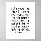Poster Car Je Connais Les Plans Que J'Ai Pour Vous, Jérém (Devant)
