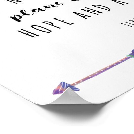 Poster Car je connais les plans que j'ai pour vous Person (Coin)