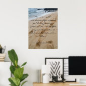 Poster Car nous sommes son ouvrage, - (Bureau à domicile)