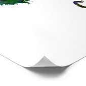 Poster Caracas skyline in watercolor (Coin)